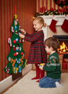 Árbol de Navidad de bricolaje para niños