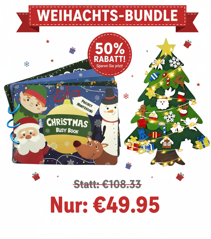 Árbol de Navidad de bricolaje para niños